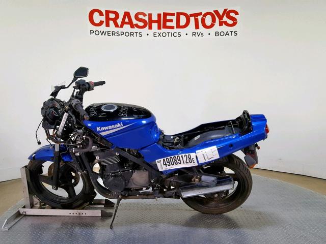 JKAEXVD115A093088 - 2005 KAWASAKI EX500 D BLUE photo 5