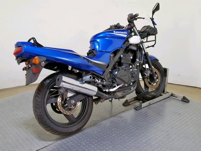 JKAEXVD115A093088 - 2005 KAWASAKI EX500 D BLUE photo 8