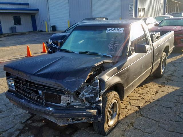 1GCCS14Z5K2238990 - 1989 CHEVROLET S TRUCK S1 GRAY photo 2