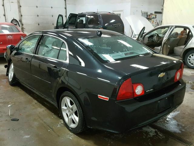 1G1ZB5E08CF311435 - 2012 CHEVROLET MALIBU LS 黑色 照片 3
