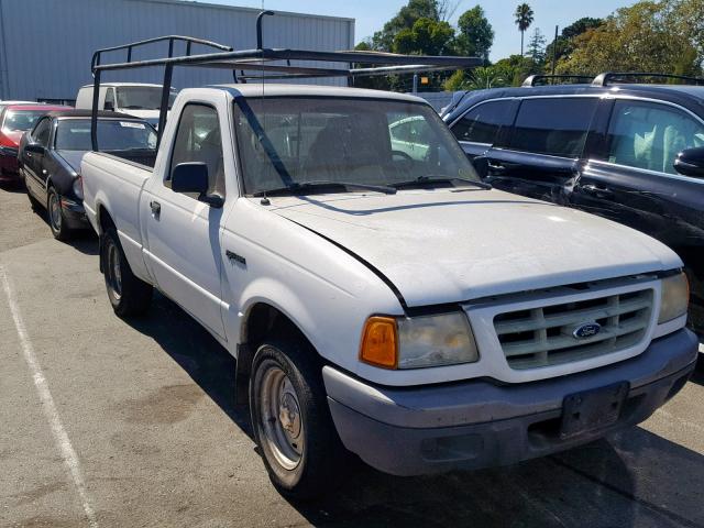 1FTYR10D52PA12897 - 2002 FORD RANGER WHITE photo 1