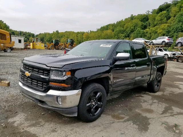 3GCUKREC4HG132172 - 2017 CHEVROLET SILVERADO BLACK photo 2