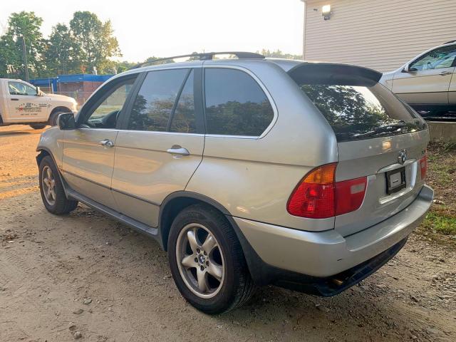 5UXFB33553LH50396 - 2003 BMW X5 4.4I SILVER photo 4