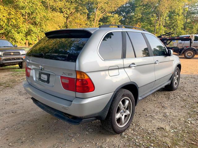 5UXFB33553LH50396 - 2003 BMW X5 4.4I SILVER photo 6