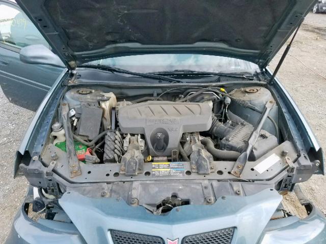 2G2WP552061112389 - 2006 PONTIAC GRAND PRIX GRAY photo 7