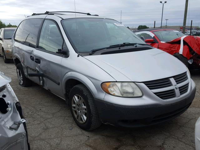 1D4GP25B86B539563 - 2006 DODGE CARAVAN SE SILVER photo 1