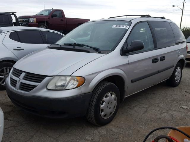 1D4GP25B86B539563 - 2006 DODGE CARAVAN SE SILVER photo 2