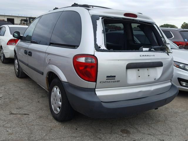 1D4GP25B86B539563 - 2006 DODGE CARAVAN SE SILVER photo 3