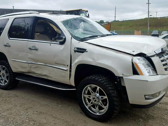 1GYFK63887R327433 - 2007 CADILLAC ESCALADE L WHITE photo 9