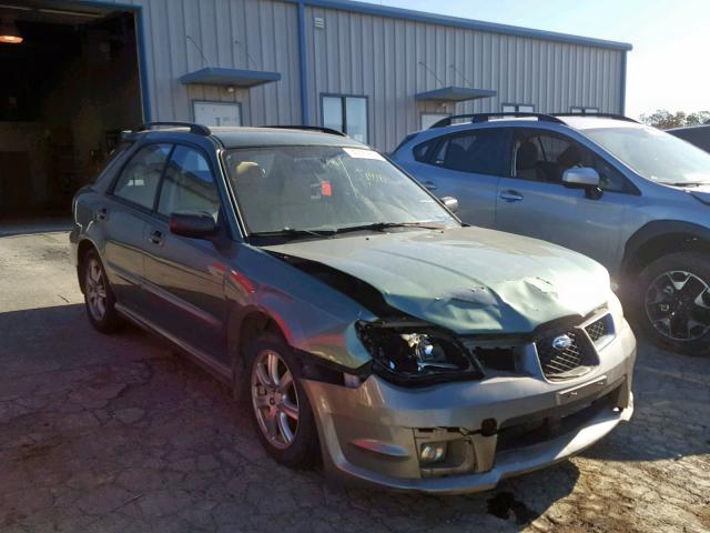 JF1GG68686G809337 - 2006 SUBARU IMPREZA OU GREEN photo 1