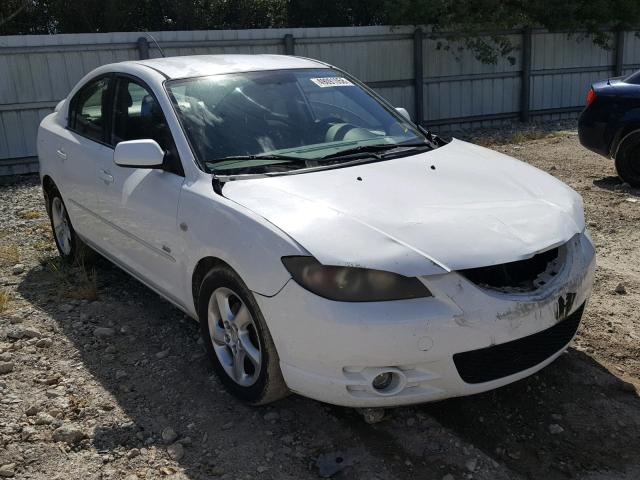 JM1BK123451235292 - 2005 MAZDA 3 S WHITE photo 1