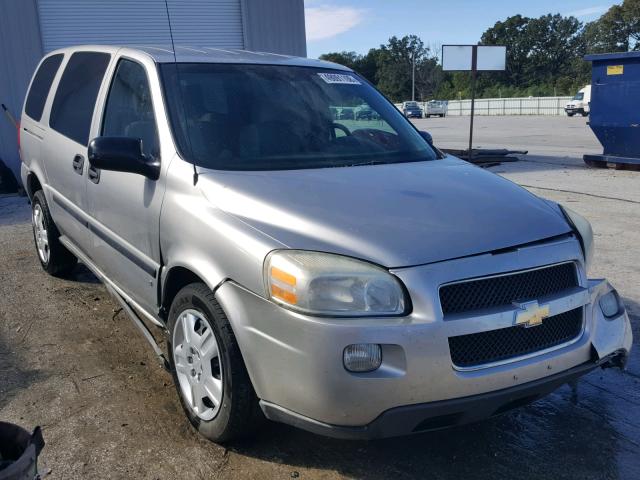 1GNDV23W48D179895 - 2008 CHEVROLET UPLANDER L SILVER photo 1