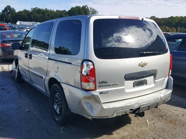 1GNDV23W48D179895 - 2008 CHEVROLET UPLANDER L SILVER photo 3