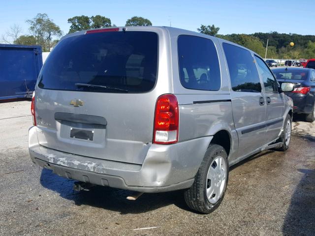 1GNDV23W48D179895 - 2008 CHEVROLET UPLANDER L SILVER photo 4