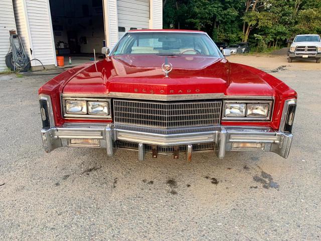 6L47S7Q275796 - 1977 CADILLAC ELDORADO RED photo 5