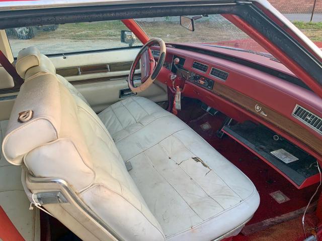 6L47S7Q275796 - 1977 CADILLAC ELDORADO RED photo 8