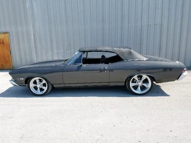 136678B219332 - 1968 CHEVROLET CHEVELLE GRAY photo 10