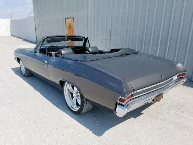 136678B219332 - 1968 CHEVROLET CHEVELLE GRAY photo 3