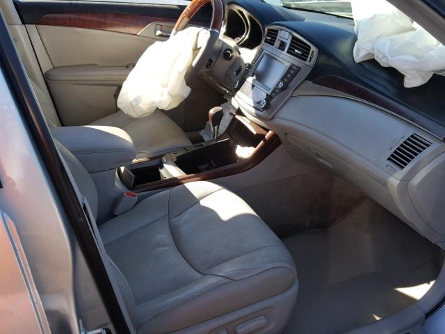 4T1BK3DB0BU440324 - 2011 TOYOTA AVALON BAS SILVER photo 5