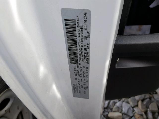 3C6TRVBGXJE115893 - 2018 RAM PROMASTER 白色 照片 10