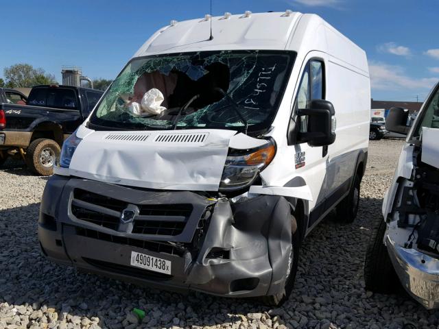 3C6TRVBGXJE115893 - 2018 RAM PROMASTER 白色 照片 2