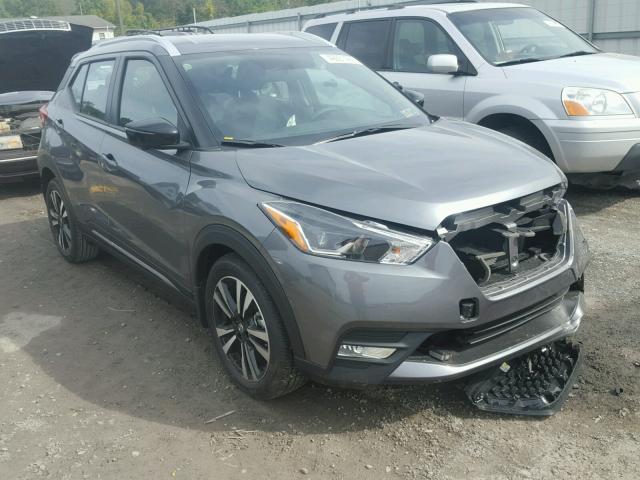 3N1CP5CUXJL520847 - 2018 NISSAN KICKS S GRAY photo 1