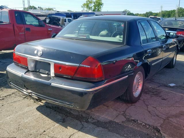 2MEFM75WXXX659847 - 1999 MERCURY GRAND MARQ BLACK photo 4