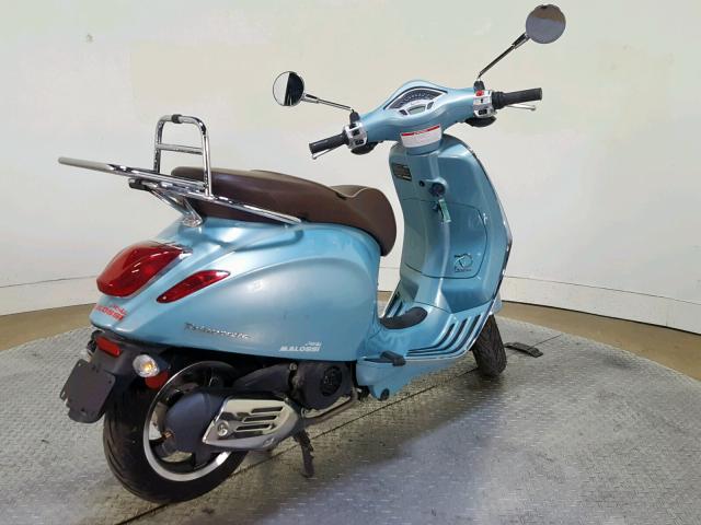 ZAPM818G3G5103295 - 2016 VESPA SPRINT 150 BLUE photo 8