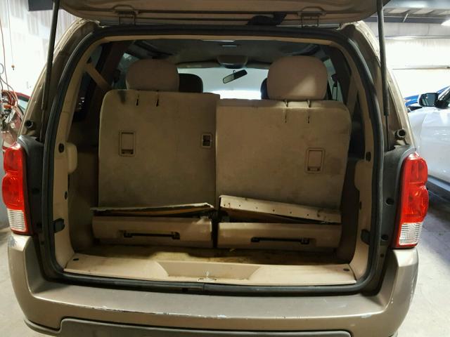 1GNDU23L96D188842 - 2006 CHEVROLET UPLANDER L Qəhvəyi foto 9