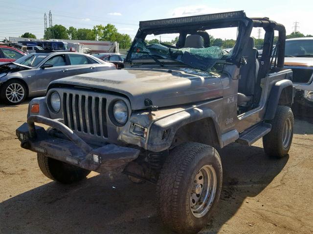 1J4FA39S93P335423 - 2003 JEEP WRANGLER C TAN photo 2