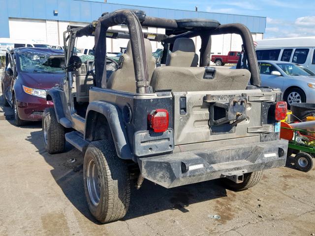 1J4FA39S93P335423 - 2003 JEEP WRANGLER C TAN photo 3