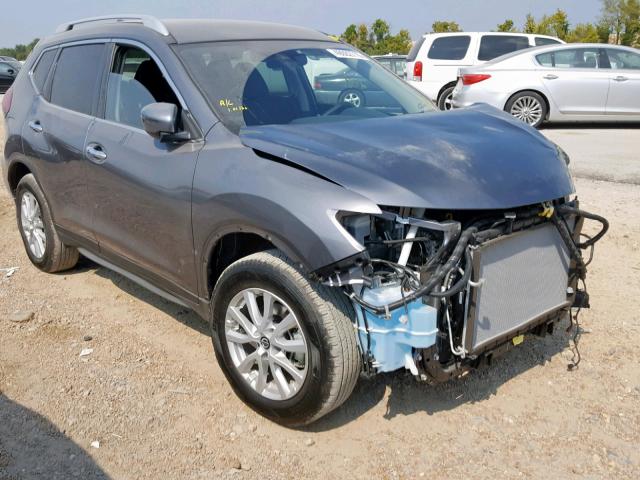 KNMAT2MT3KP551593 - 2019 NISSAN ROGUE S GRAY photo 1