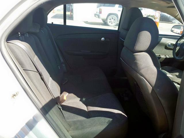 1G1ZC5E13BF210761 - 2011 CHEVROLET MALIBU 1LT SILVER photo 6