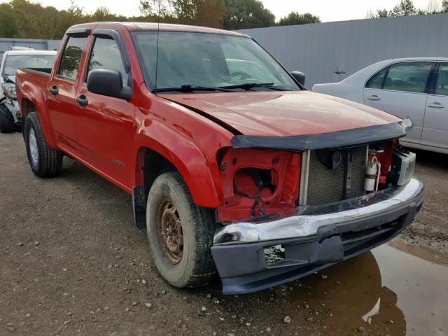 1GCDT136058122526 - 2005 CHEVROLET COLORADO RED photo 1