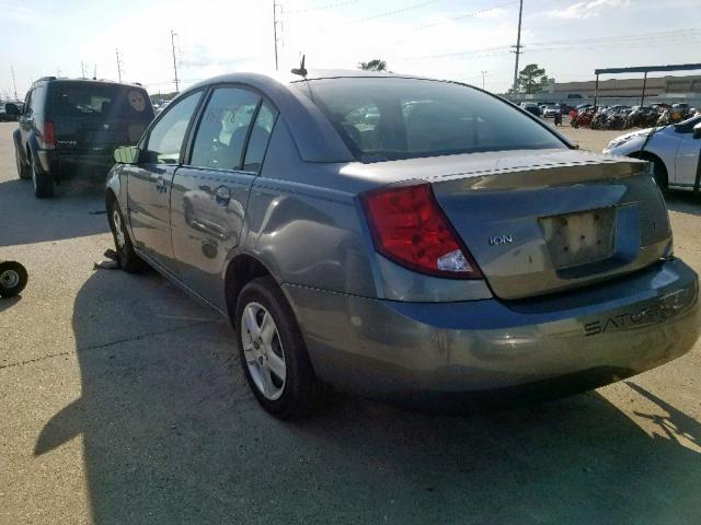 1G8AJ55F86Z192942 - 2006 SATURN ION LEVEL GRAY photo 3