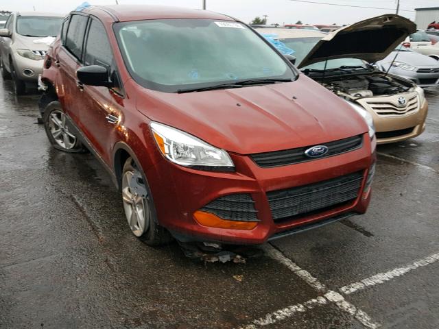 1FMCU0F75EUE39020 - 2014 FORD ESCAPE S BURGUNDY photo 1