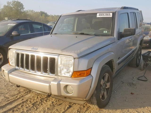 1J8HG48K78C149763 - 2008 JEEP COMMANDER ნაცრისფერი ფოტო 2