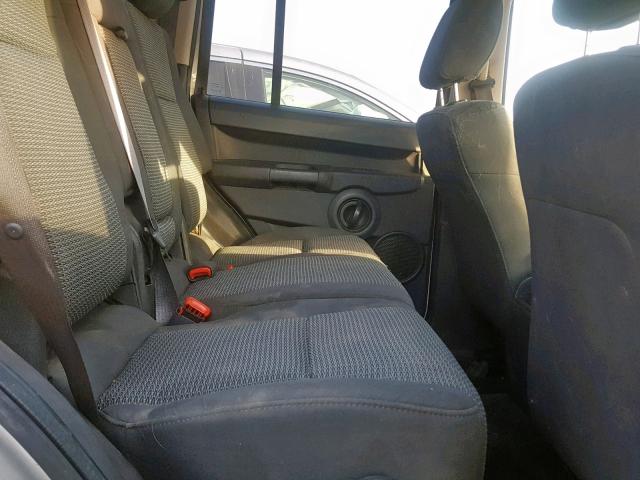 1J8HG48K78C149763 - 2008 JEEP COMMANDER ნაცრისფერი ფოტო 6