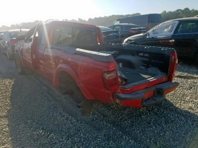 1FTYR14U52TA79811 - 2002 FORD RANGER SUP RED photo 3