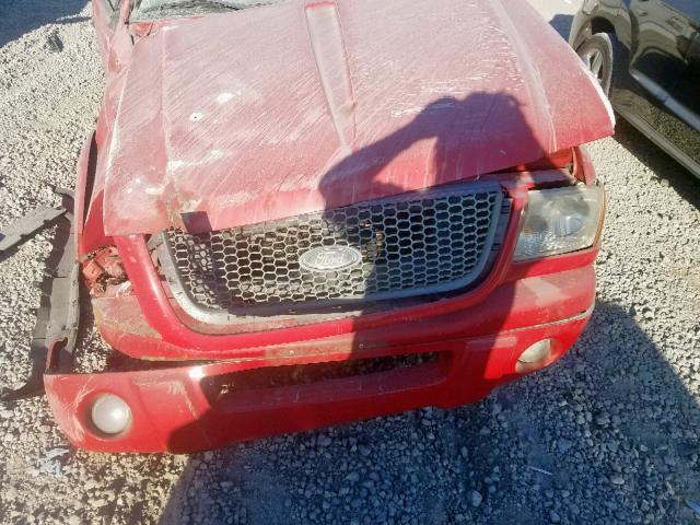 1FTYR14U52TA79811 - 2002 FORD RANGER SUP RED photo 7