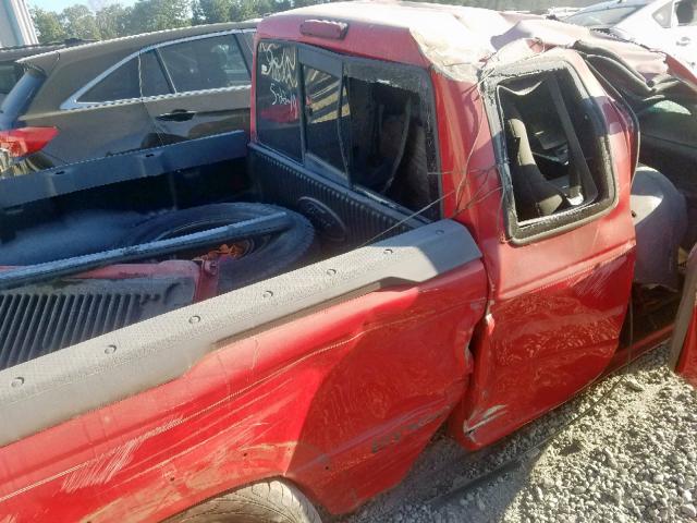 1FTYR14U52TA79811 - 2002 FORD RANGER SUP RED photo 9