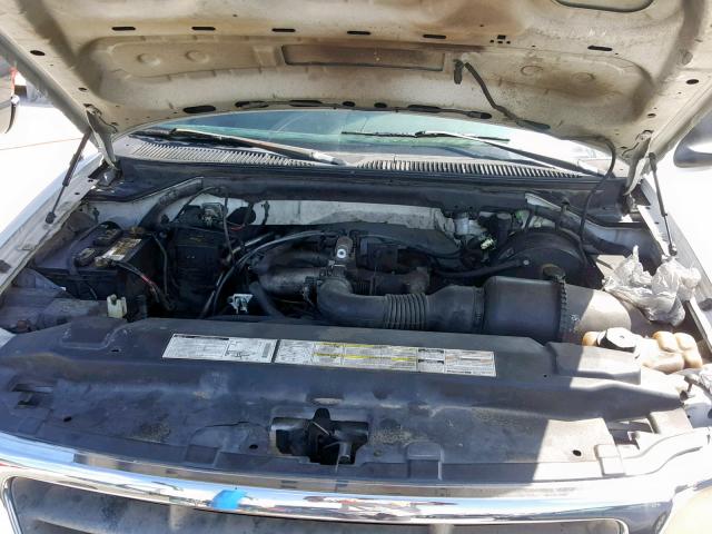 1FTZX1720YNB39544 - 2000 FORD F150 WHITE photo 7