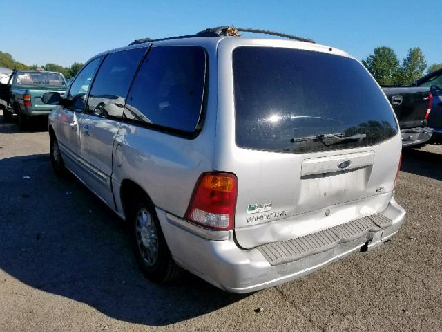 2FMDA5346YBC66297 - 2000 FORD WINDSTAR S SILVER photo 3