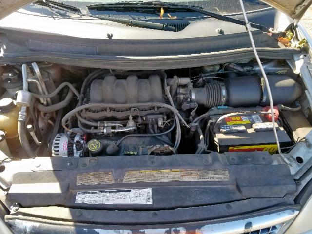 2FMDA5346YBC66297 - 2000 FORD WINDSTAR S SILVER photo 7