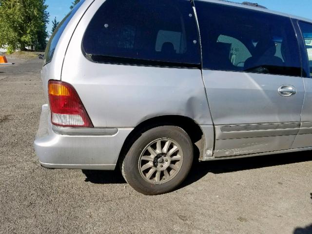 2FMDA5346YBC66297 - 2000 FORD WINDSTAR S SILVER photo 9