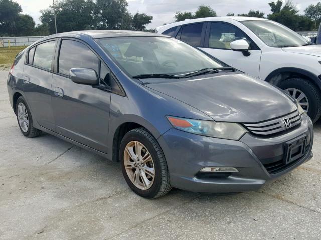 JHMZE2H70AS042694 - 2010 HONDA INSIGHT GRAY photo 1