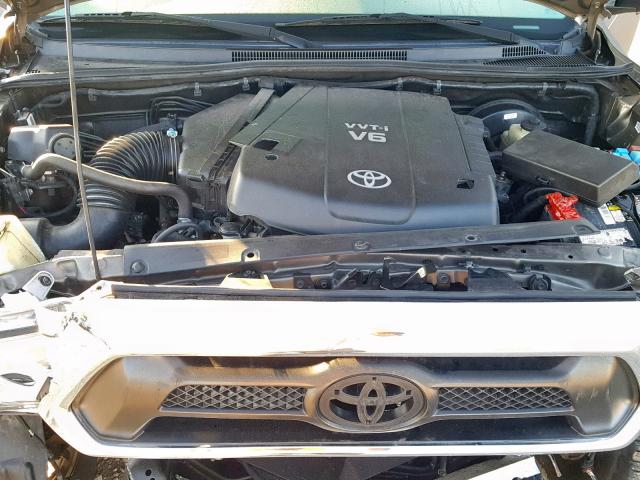 5TFTU4GN3EX063439 - 2014 TOYOTA TACOMA PRE BROWN photo 7