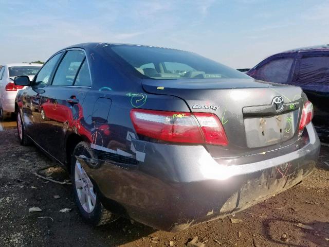 4T4BE46K59R100287 - 2009 TOYOTA CAMRY BASE GRAY photo 3