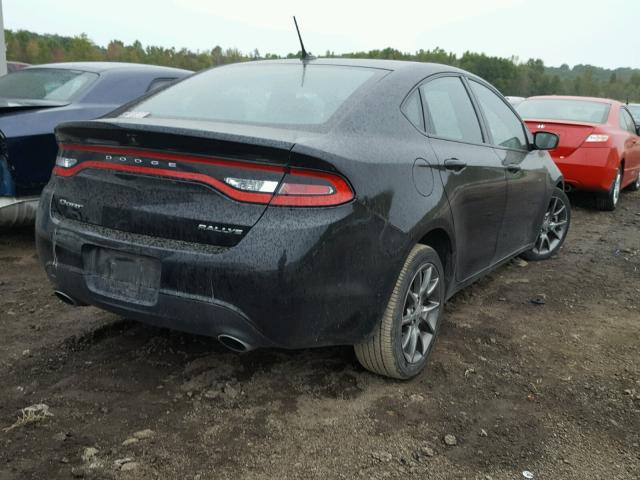 1C3CDFBAXDD328958 - 2013 DODGE DART SXT BLACK photo 4