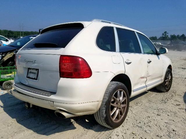 WP1AB29P56LA66107 - 2006 PORSCHE CAYENNE S WHITE photo 4